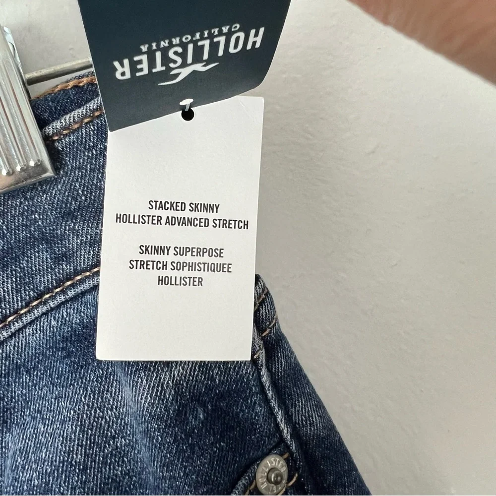 Hollister NWT Stacked Skinny Jeans Advanced Stretch 28 x 30